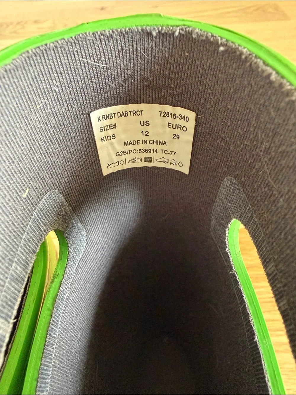 Bogs Green Tractor-Print Kids' Rain Boots - Size 12